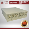 Tek-Select® Metal Slide Storage Cabinets provide affordable, sturdy slide storage. These cabinets feature convenient pull knob drawers with metal dividers. Removable drawers feature ball suspension design to prevent accidental pull out.