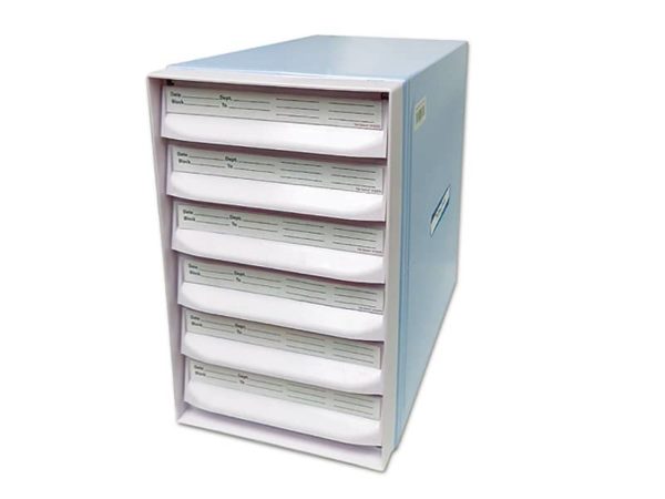 Tek-Select® Cassette Filing Cabinet 6 Drawer