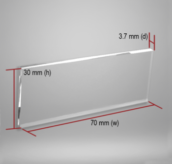 Anti roll Glass for Leica Dimensions