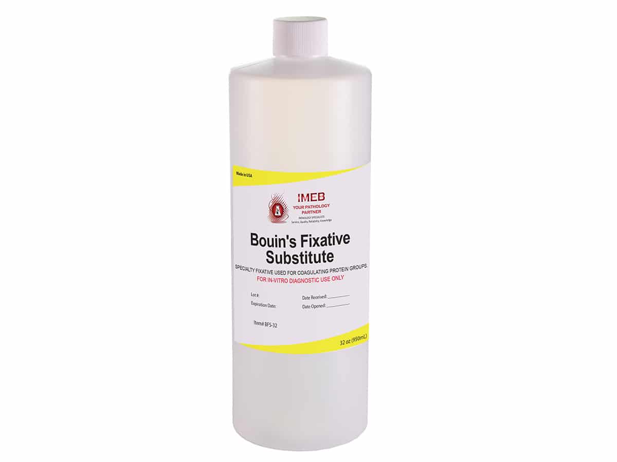 Tek-Select® Bouin's Fixative Substitute - 32 oz - IMEB Inc.