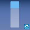 B-9254 Blue microscope slide