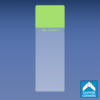 G-9251 Green microscope slide