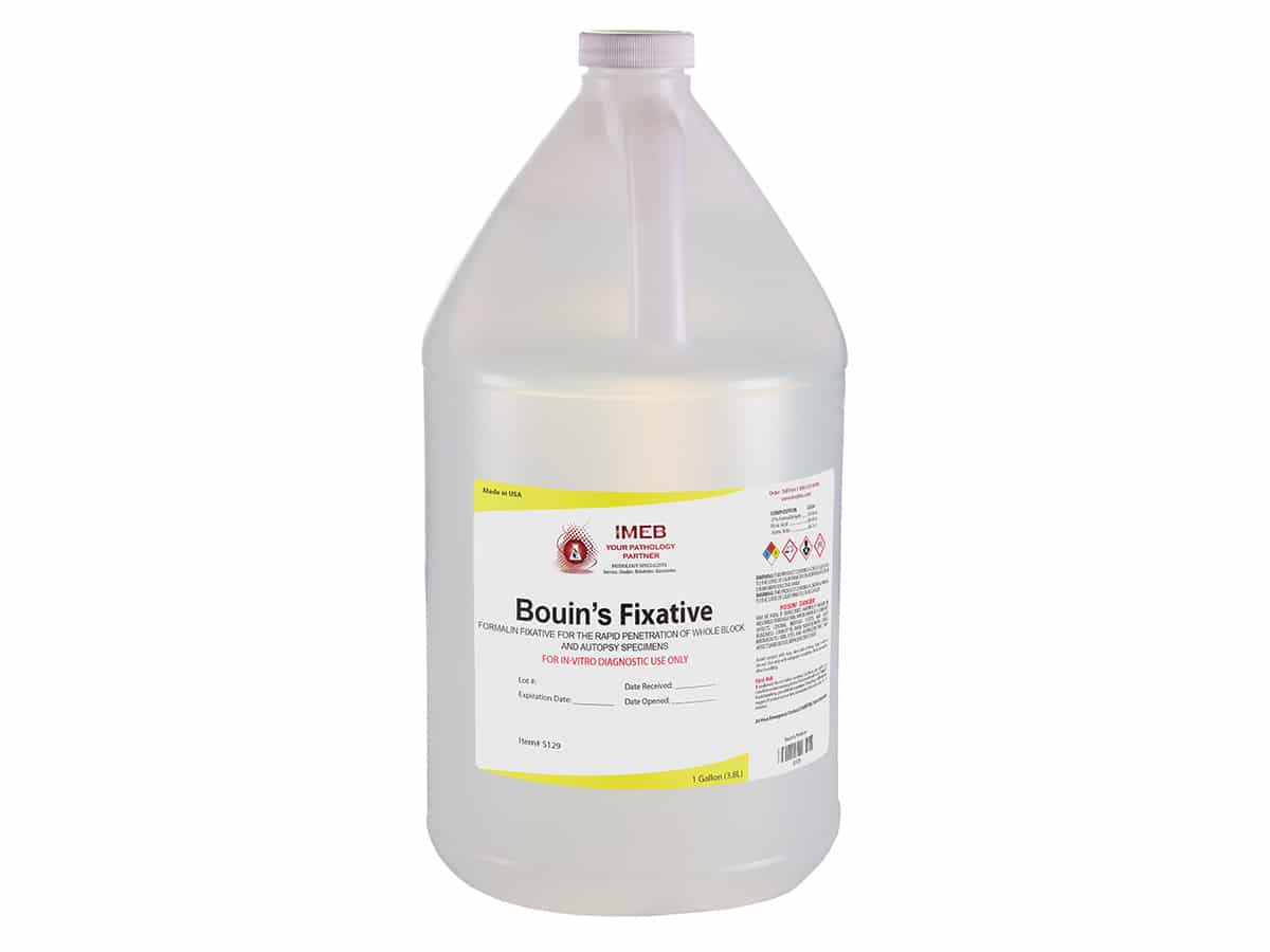 Tek-Select® Bouin's Fixative – 1 Gallon - IMEB Inc.