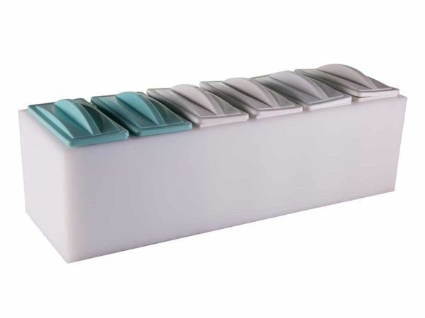 IMEB Microscope Slide Rack Staining Set With Holder