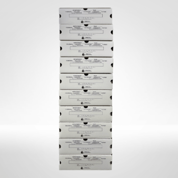 8 storage units for labs cassettes and slides stacked high