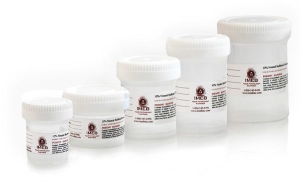 Polypropylene Prefilled 10% Formalin Containers 1/2oz