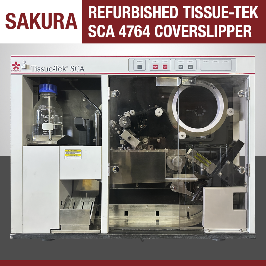 REFURBISHED TISSUE-TEK SCA 4764 COVERSLIPPER by Sakura for pathology and histology