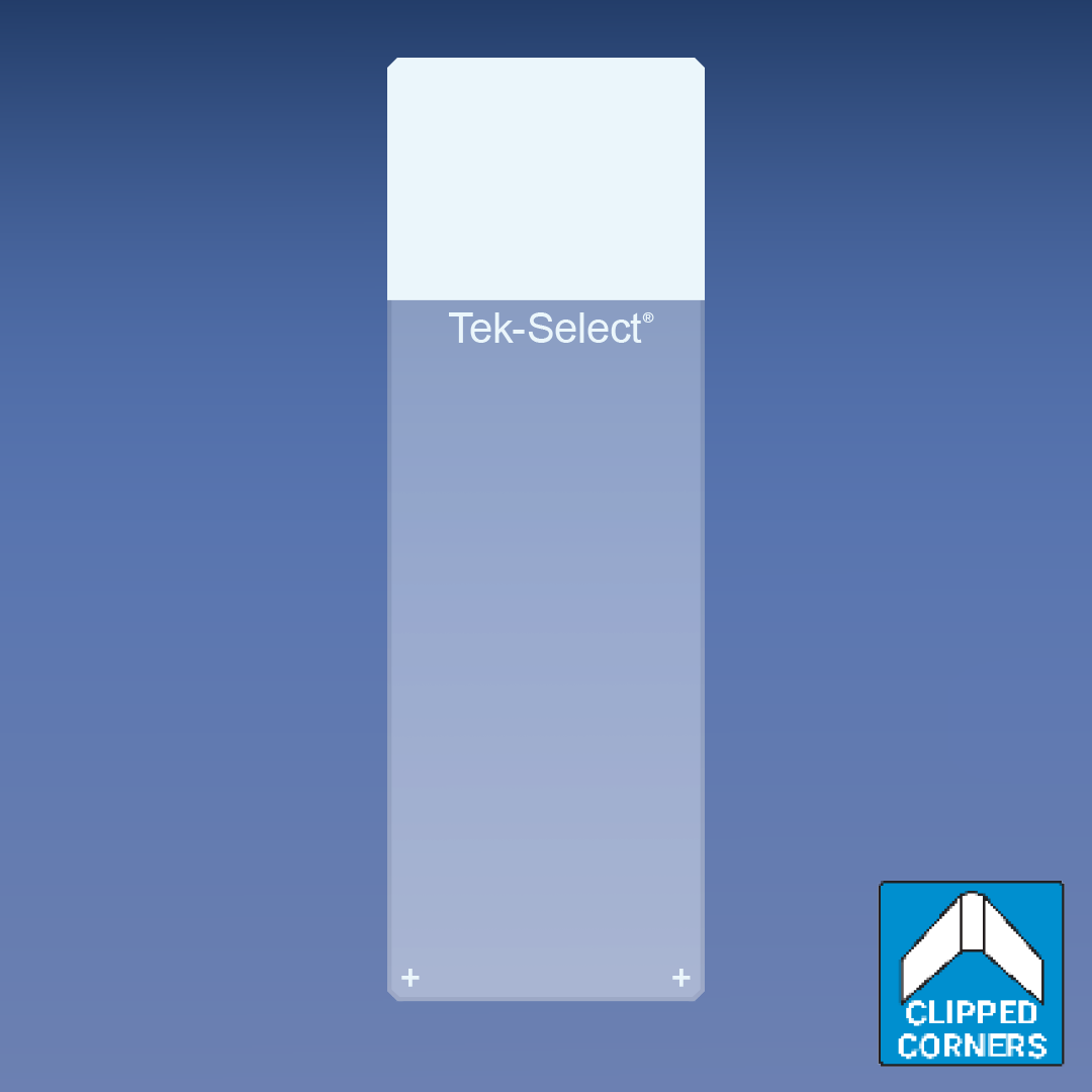 W-9255 White microscope slide