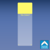 Y-9253 Yellow microscope slide