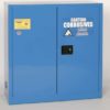CRA-30 Caution Corrosives blue cabinet
