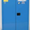 CRA-45 Caution Corrosives blue cabinet