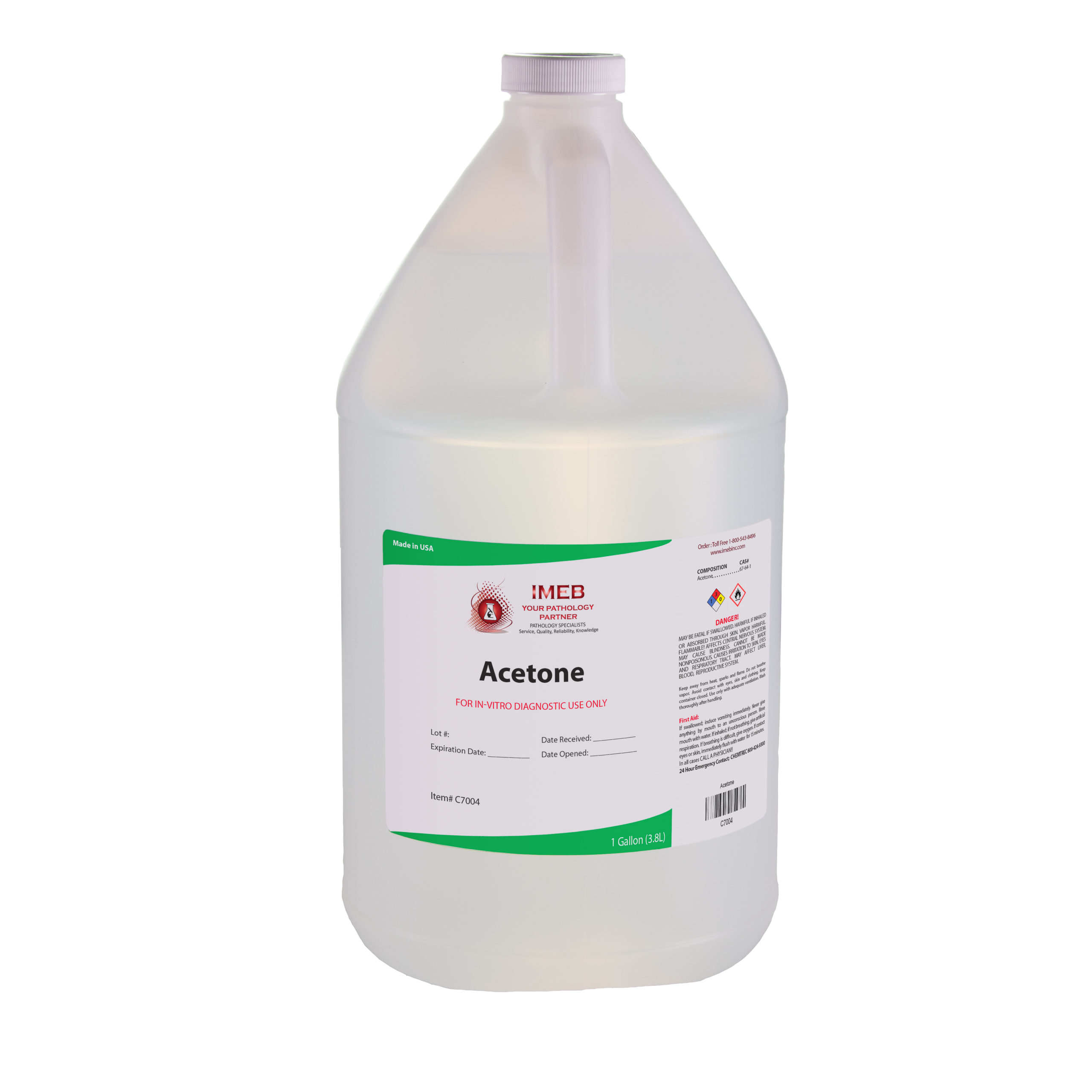 Tek-Select® Acetone, Choose Size