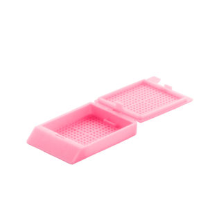 Pink biopsy cassette