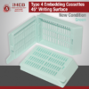 Type 4 Embedding Cassettes 45° Writing Surface group of Green