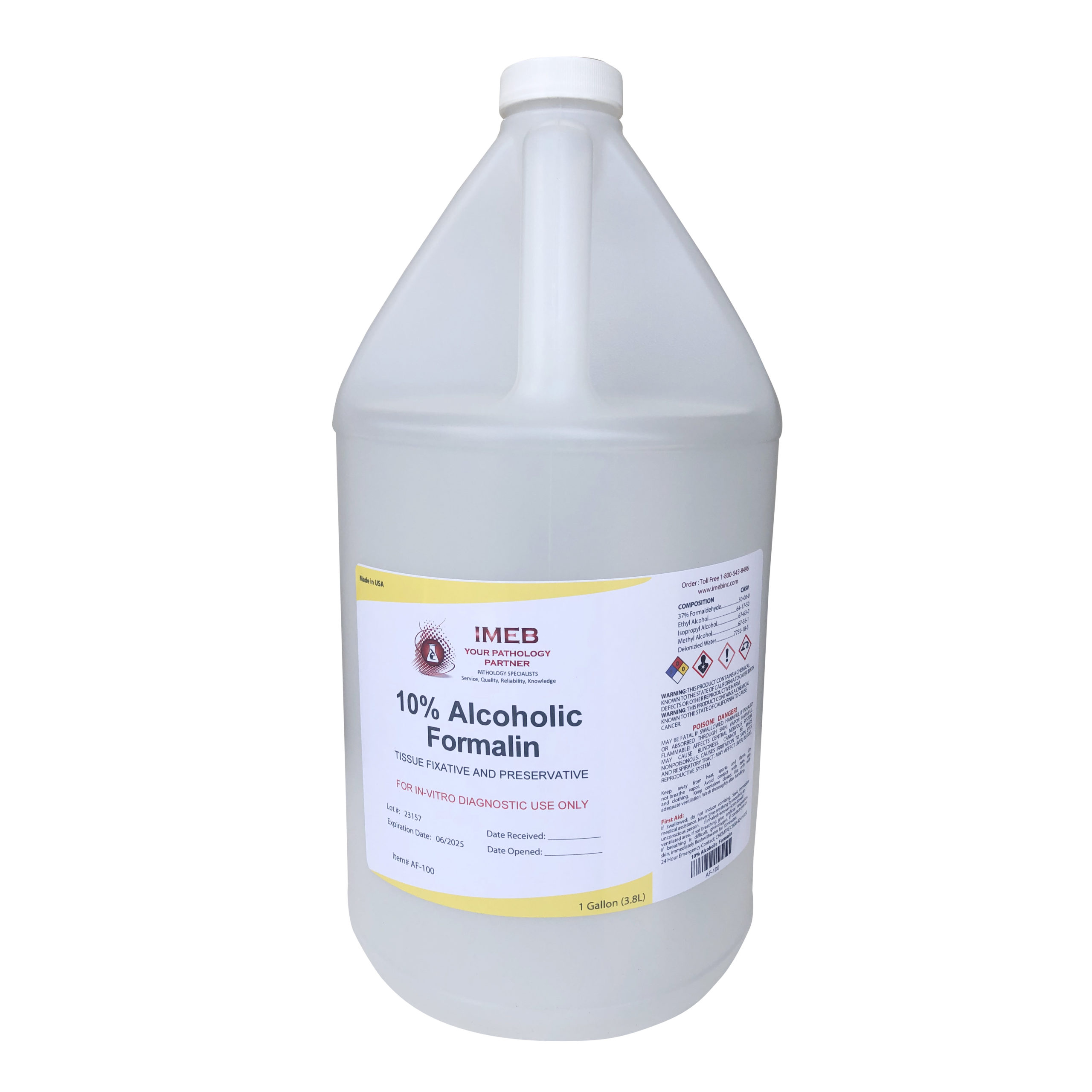 Tek-Select Alchoholic Formailn, 10% 1 gallon