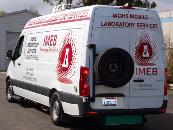 IMEB MOHS Lab van side view