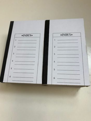 Folder, 5 Microscope Slide