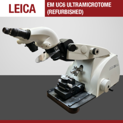 EM UC6 Ultramicrotome for ultrathin sectioning of biological and industrial specimen samples