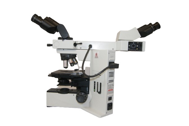 olympus bx40 face to face microscope for microbiology and science applications