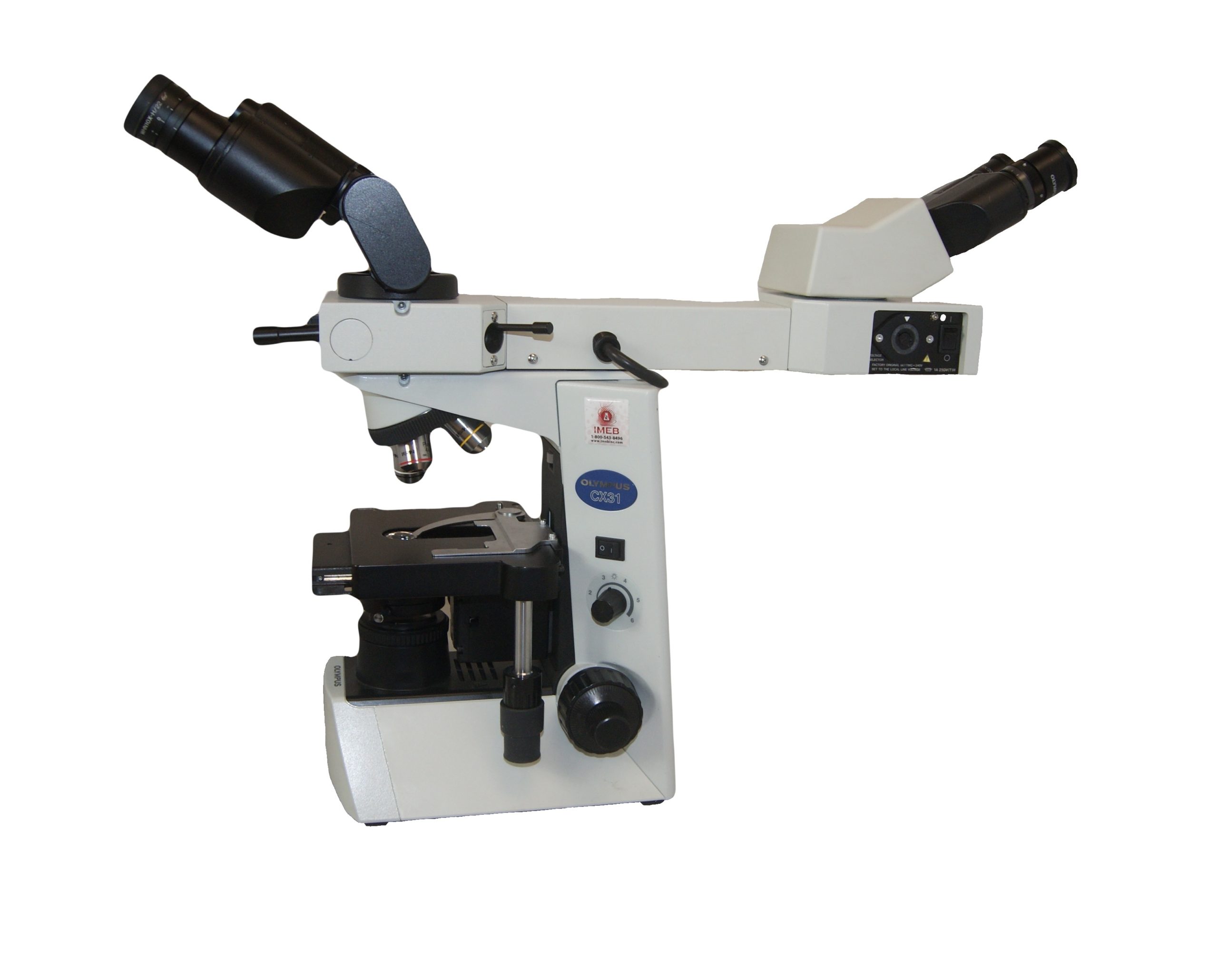 Olympus CX31 Dual Face to Face microscope