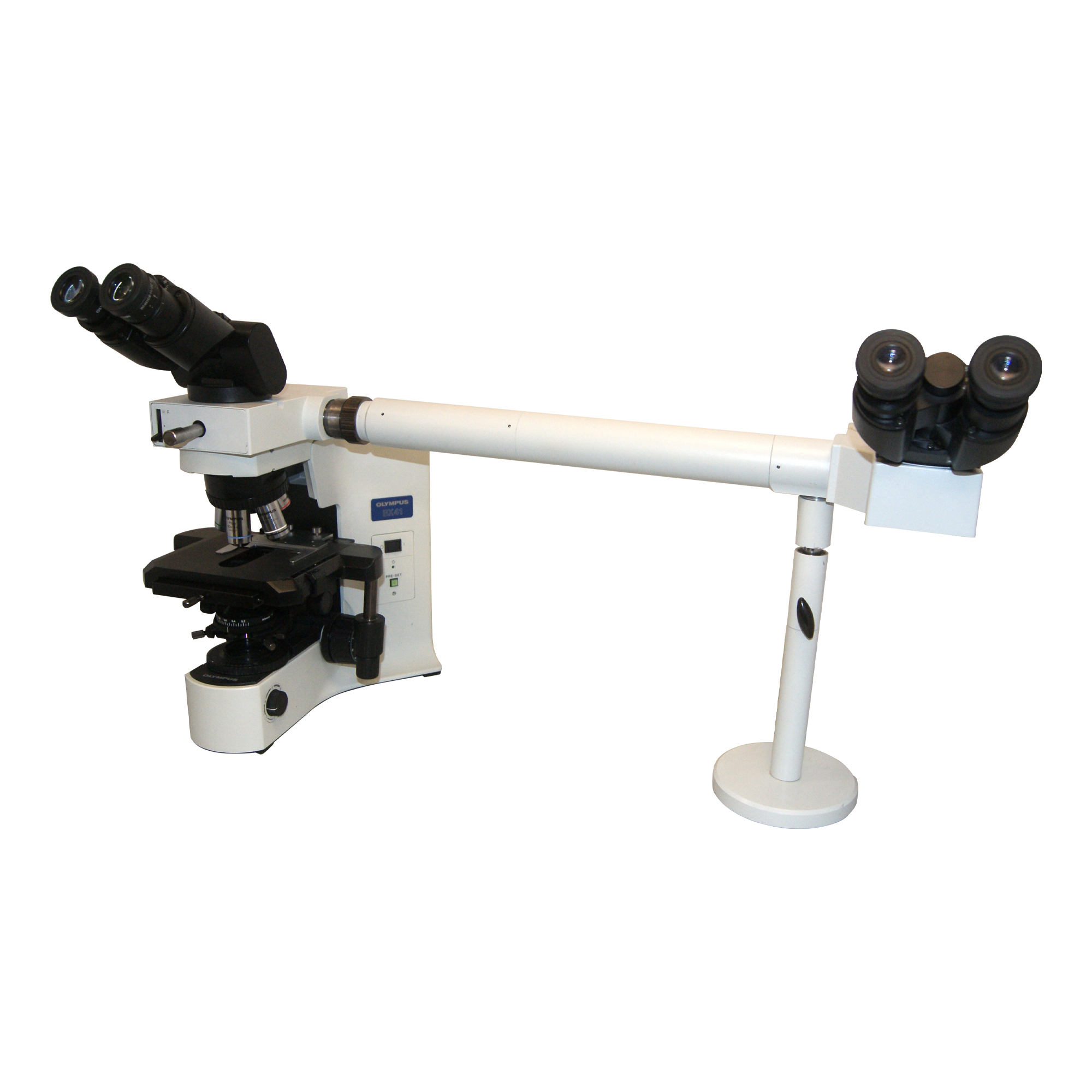 Olympus BX41 Dual Side by Side microscope