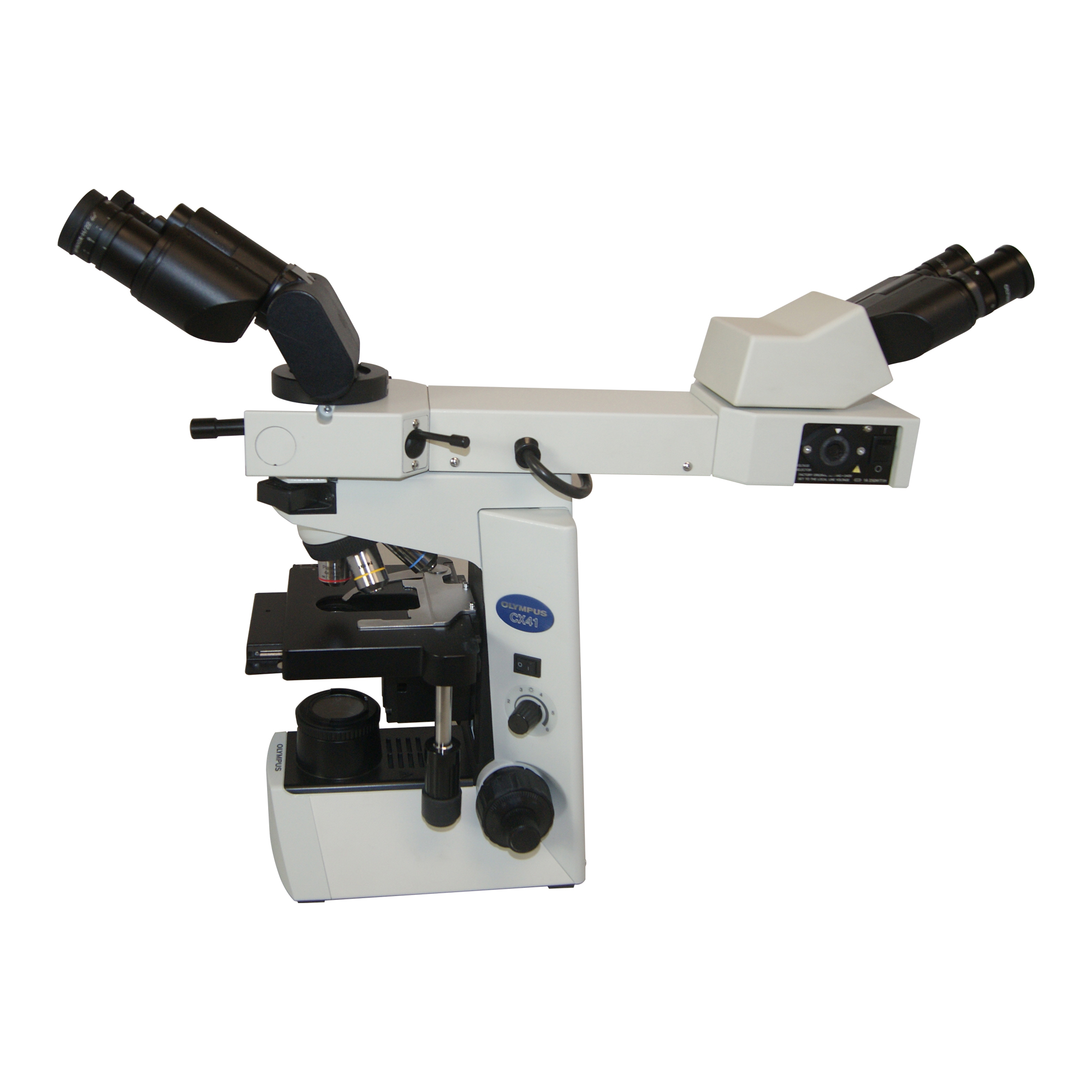 Olympus CX41 dual face to face microscope