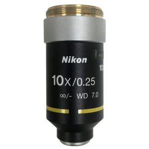 Nikon 10x/0.25 Objective for Microscopes Herop
