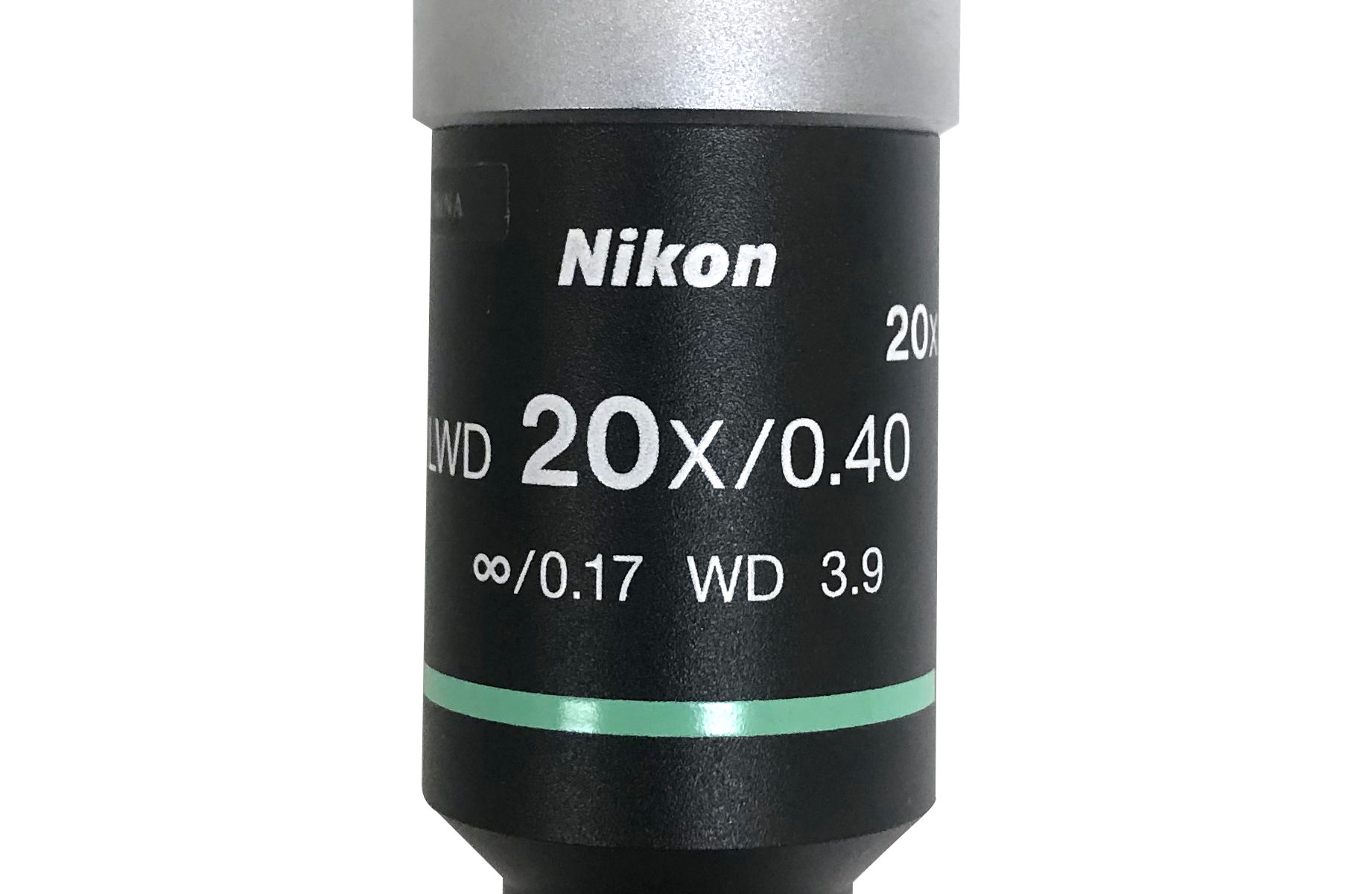Nikon LWD 20X/0.40 w.d. 3.9 infinity microscope objective Hero