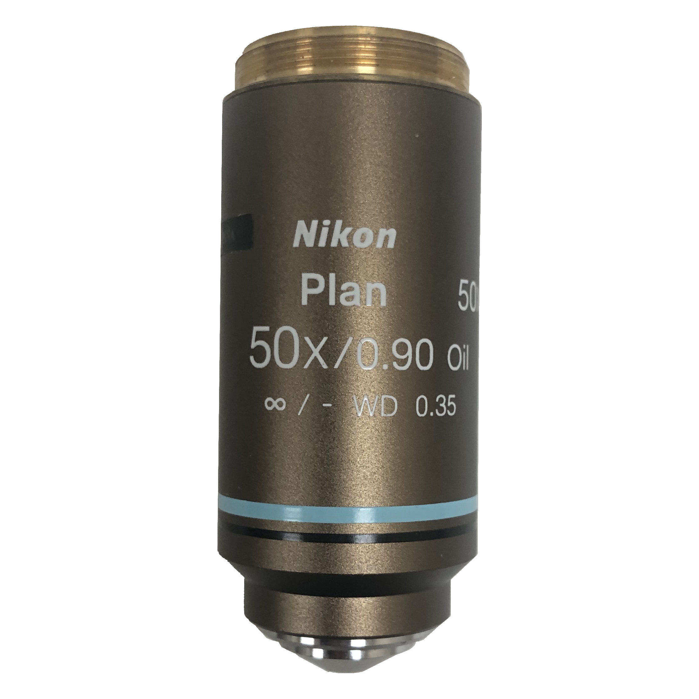 Nikon 50x plan achromat oil immersion objective HERO