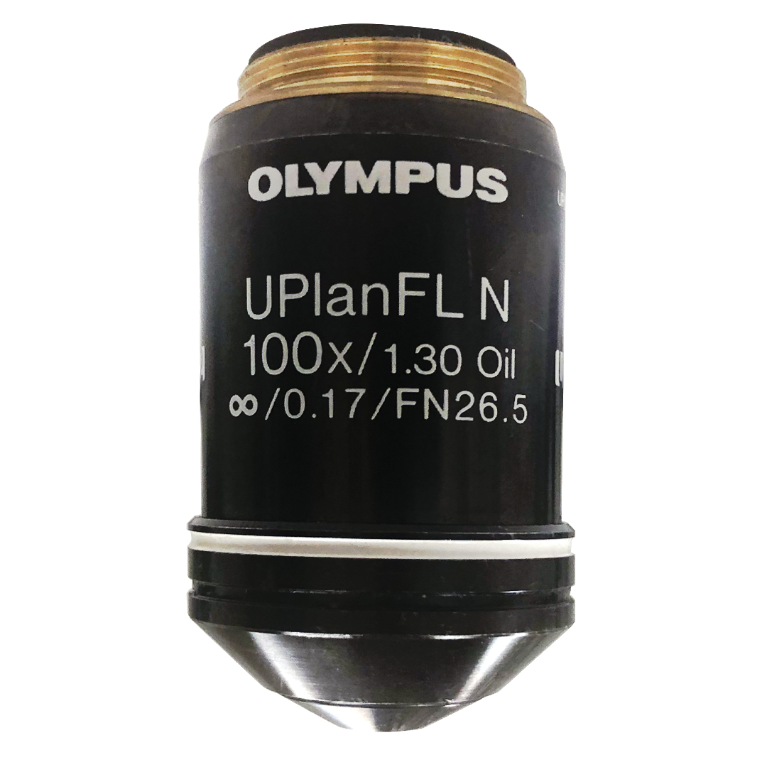 Olympus UPlanFL N 100x Oil Microscope Objective