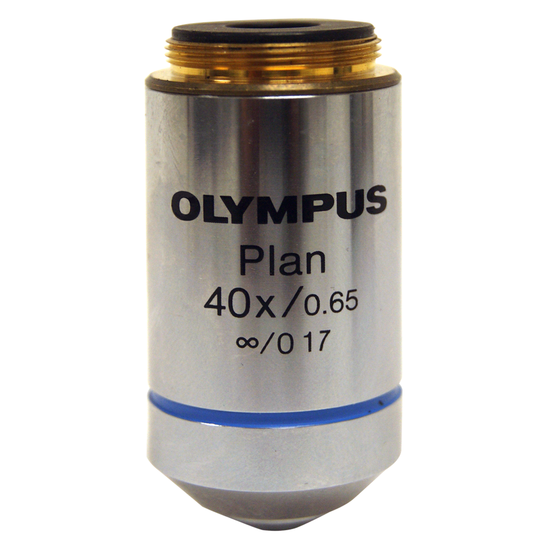 Olympus PLN Plan Achromat 40x Microscope Objective