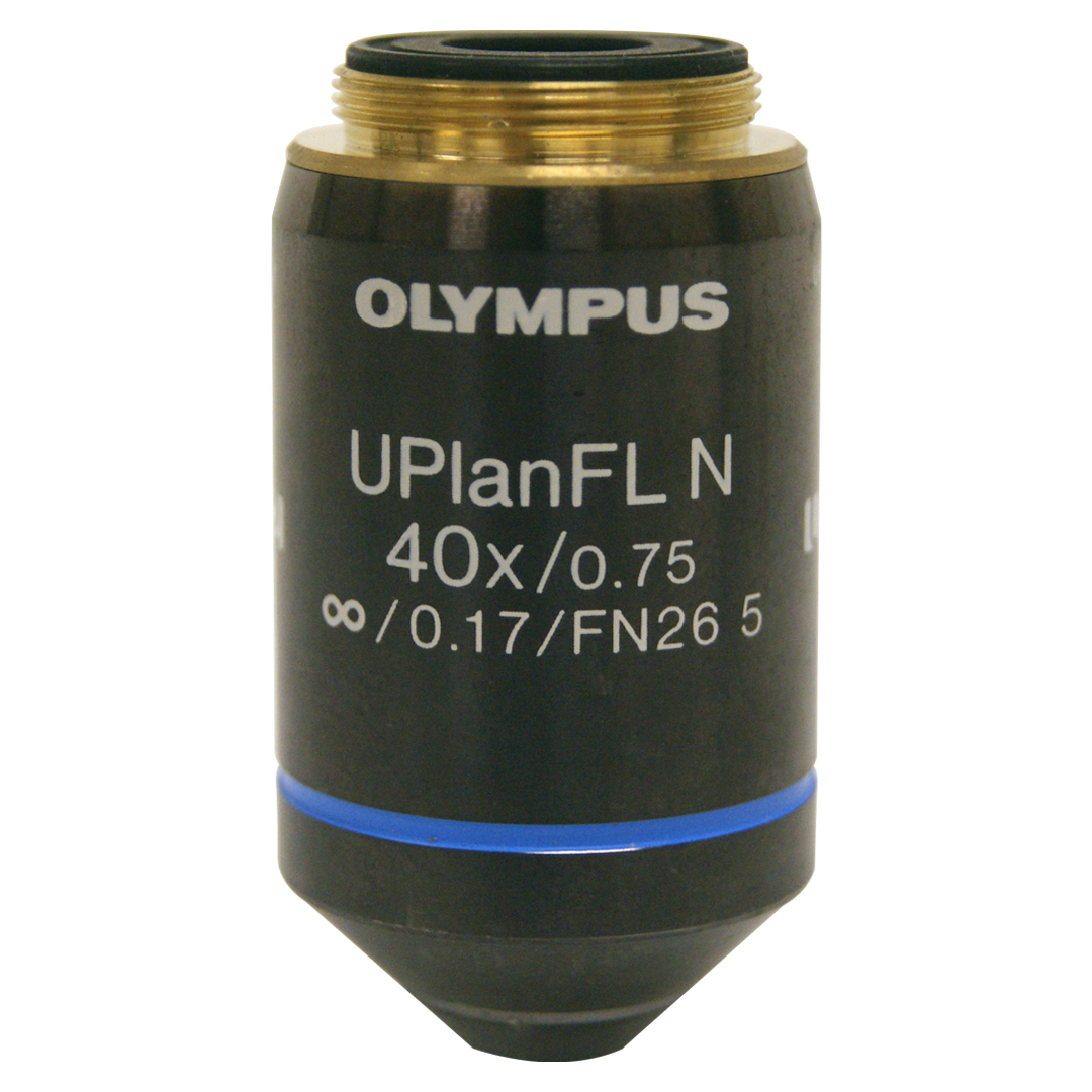 Olympus UPlanFL 40x Ph2 Phase Contrast Microscope Objective