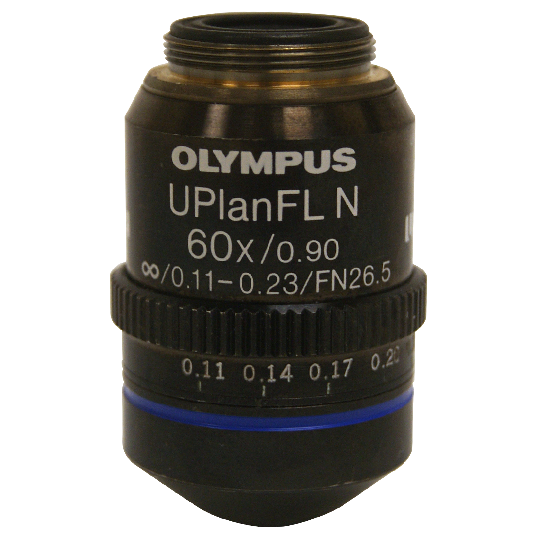 OLYMPUS UPlanApo 60x/0.90 Infinity/0.11-0.23 adjust Microscope Objective