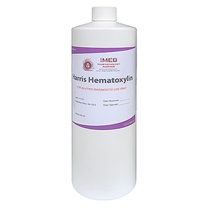 Harris Hematoxylin Nuclear stain bottle by IMEB Inc 300px