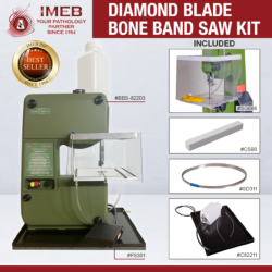 Complete bone band saw diamond blade kit 110 volts includes a diamond blade, guard, and more