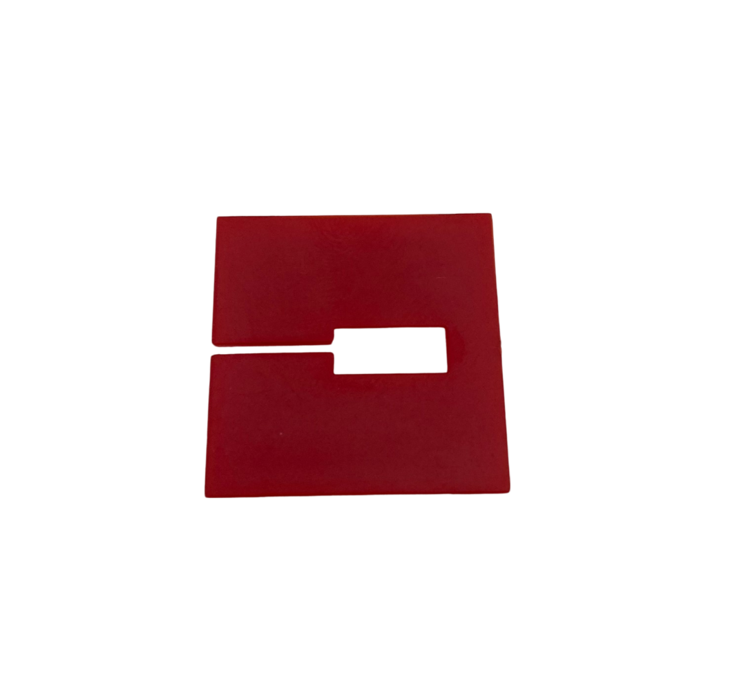 Red Insert for Bone Band Saw