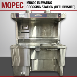 Mopec MB600 grossing station refurbished
