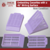 Embedding Cassettes with a 45° Writing Surface Lavender