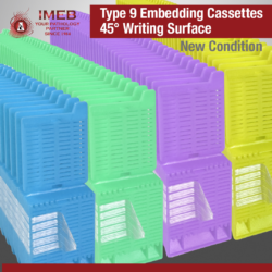Type 9 Embedding Cassettes group of 4 colors