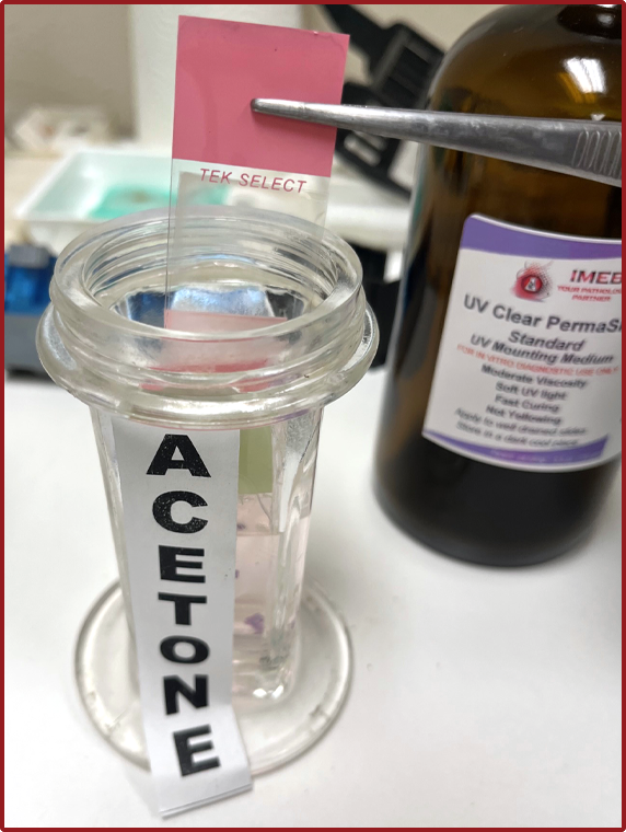 Image of an acetone jar