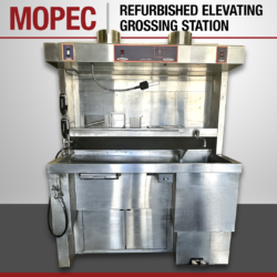 Mopec refurbished elevating grossing station
