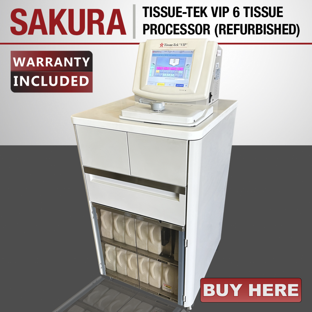 Tissue Tek VIP 6 Tissue Processor with a warranty buy now