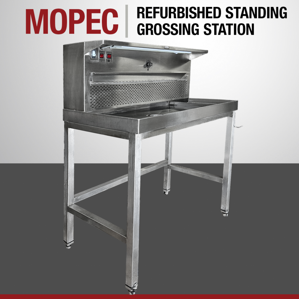Mopec standing grossing station