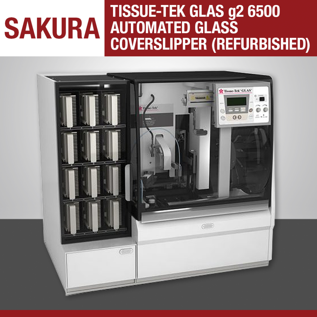 TISSUE-TEK GLAS g2 6500 AUTOMATED GLASS COVERSLIPPER (REFURBISHED)