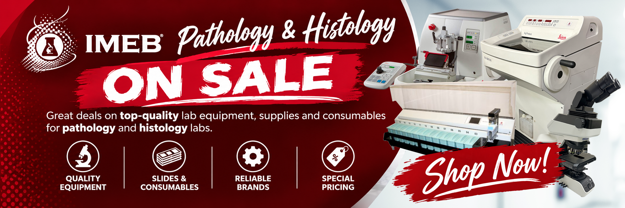 on sale home page banner